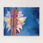 Sydney Opera House, Australia Painting ジグソーパズル (横)