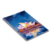 Sydney Opera House, Australia Painting ノートブック (右側)