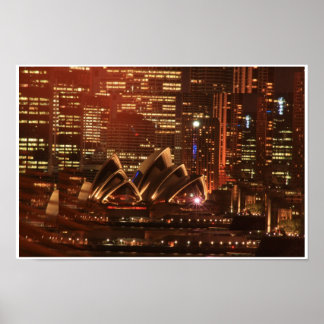 Sydney Opera House Sparkling, Sydney Opera Hous... ポスター