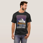 Sydney Opera House Sydney Australia Adventurer Tシャツ (正面フル)