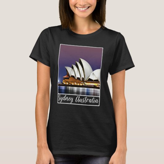 Sydney Opera House Sydney Australia Tシャツ (正面)