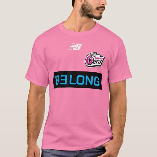 Sydney Sixers BBL Fan Jersey Tシャツ (正面)