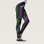 Sylishのアートで芸術的な芸術Leggings#14を個人化して下さい レギンス (右)