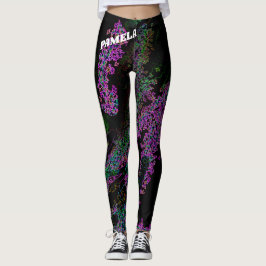 Sylishのアートで芸術的な芸術Leggings#14を個人化して下さい レギンス