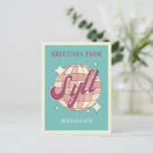 SyltドイツNordsee旅行レトロヴィンテージはがき ポストカード (スタンド正面)