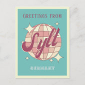 SyltドイツNordsee旅行レトロヴィンテージはがき ポストカード (正面)