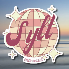 Sylt Deutschland Sticker Deko シール