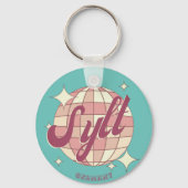 Sylt Deutschland Urlaub Strandtasche キーホルダー (裏面)