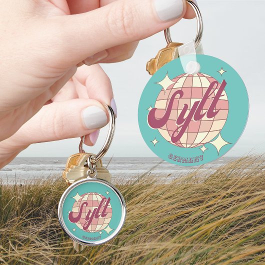 Sylt Deutschland Urlaub Strandtasche キーホルダー