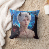Sylusダークエンジェル、愛とディープスペースインスパイア クッション (ブランケット)