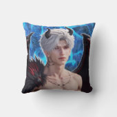 Sylusダークエンジェル、愛とディープスペースインスパイア クッション (裏面)