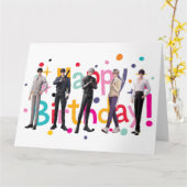 Sylus Caleb Xavie Love and Deepspaceカーインスパイアド カード (黄色い花)