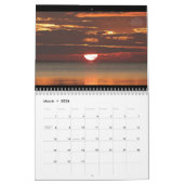 Sylvan Beach Sunsets Calendar カレンダー (3月 2026)
