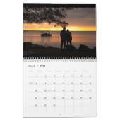 Sylvan Beach Sunsets Calendar カレンダー (3月 2026)