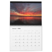 Sylvan Beach Sunsets Calendar カレンダー (1月 2026)