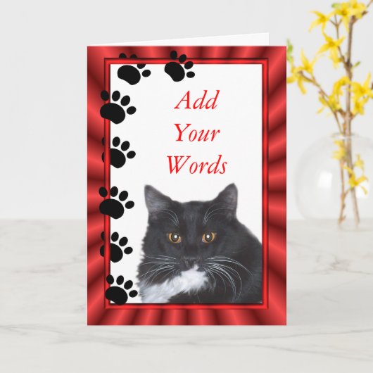 Sylvesterはカードカスタマイズ カード (黄色い花)