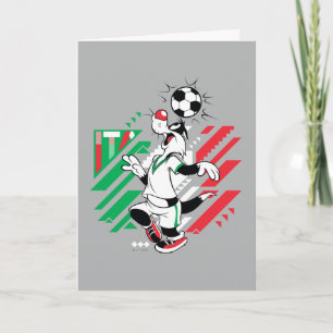 SYLVESTER™ イタリア代表サッカーデザイン カード