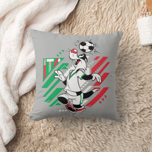 SYLVESTER™ イタリア代表サッカーデザイン クッション (ブランケット)
