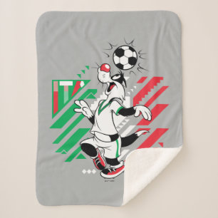 SYLVESTER™ イタリア代表サッカーデザイン シェルパブランケット