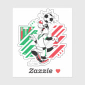 SYLVESTER™ イタリア代表サッカーデザイン シール (シート)