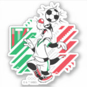 SYLVESTER™ イタリア代表サッカーデザイン シール (正面)