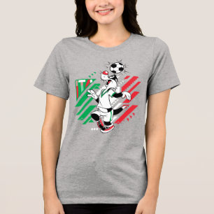 SYLVESTER™ イタリア代表サッカーデザイン トライブレンドTシャツ