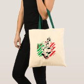 SYLVESTER™ イタリア代表サッカーデザイン トートバッグ (正面(商品))