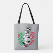 SYLVESTER™ イタリア代表サッカーデザイン トートバッグ (裏面)