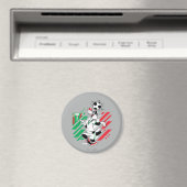 SYLVESTER™ イタリア代表サッカーデザイン マグネット (インサイチュ (食洗機))
