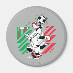 SYLVESTER™ イタリア代表サッカーデザイン マグネット
