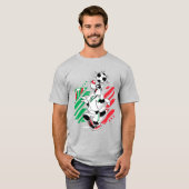 SYLVESTER™ イタリア代表サッカーデザイン Tシャツ (正面フル)