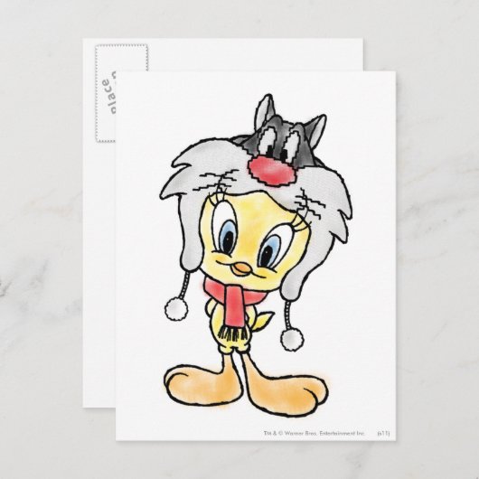 SYLVESTER™帽子 ポストカード (正面/裏面)