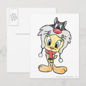 SYLVESTER™帽子 ポストカード (正面/裏面)