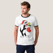 SYLVESTER™猫とストッキング Tシャツ (正面フル)