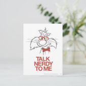 SYLVESTER™ – 私に話をする ポストカード (スタンド正面)