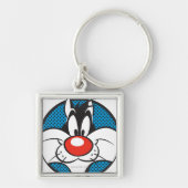 SYLVESTER™ Dottyアイコン キーホルダー (正面)