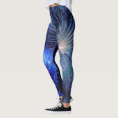 Sylvester Fireworks - Power Yoga Leggings レギンス (左)
