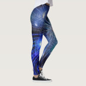 Sylvester Fireworks - Power Yoga Leggings レギンス (右)