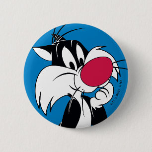 Sylvester Jr. Classic Pose 缶バッジ