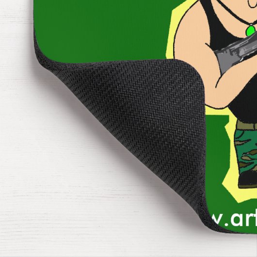 Sylvester Rambo マウスパッド (コーナー)