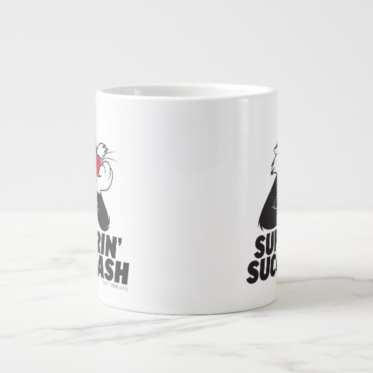 SYLVESTER™ "Succotash"スルキング ジャンボコーヒーマグカップ (正面)