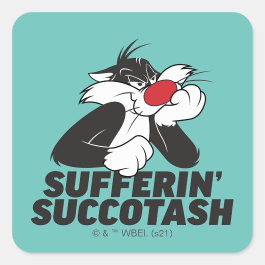 SYLVESTER™ "Succotash"スルキング スクエアシール (正面)