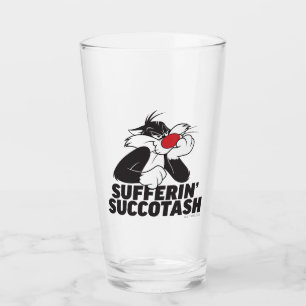 SYLVESTER™「Sufferin' Succotash」の息 タンブラーグラス