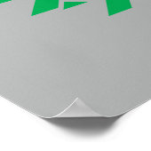 SYLVESTER™ Team Italy Soccer Graphic ポスター (角)