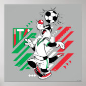 SYLVESTER™ Team Italy Soccer Graphic ポスター (正面)