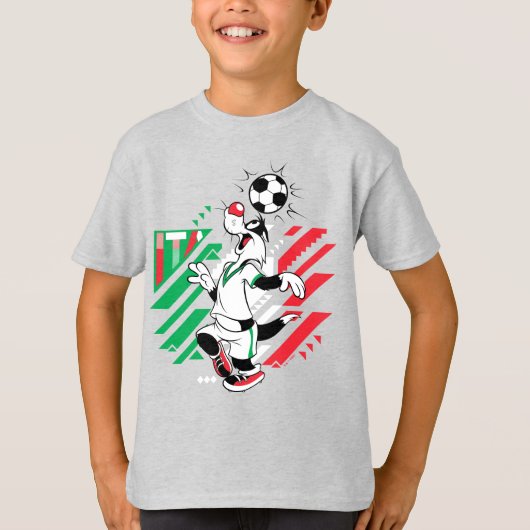 SYLVESTER™ Team Italy Soccer Graphic Tシャツ (正面)