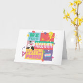 SYLVESTER™ & TWEETY™|プライドと共に戦う カード (黄色い花)