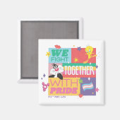 SYLVESTER™ & TWEETY™|プライドと共に戦う マグネット (正面/裏面)