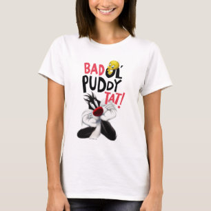 SYLVESTER™ & TWEETY™ - Mean Ol' Puddy Tat(英語) Tシャツ