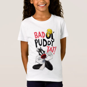 SYLVESTER™ & TWEETY™ - Mean Ol' Puddy Tat（英語） Tシャツ